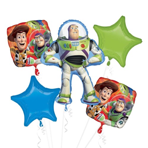 BALLOON TOY STORY BOUQUET 5PC BALLOON TOY STORY BOUQUET 5PC